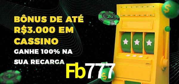 Fb777 melhor bônus de depósito